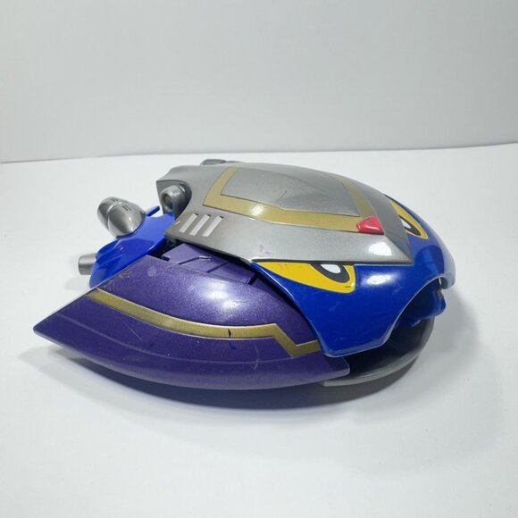 Power Rangers Ninja Storm Navy Thunder Warrior Triple Zord Incomplete - Picture 2 of 4